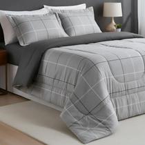 Edredom Casal Queen Size 200 Fios Nyla Dupla Face Estampado Edredom Casal Queen Size 200 Fios Nyla Dupla Face Estampado