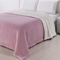 Edredom Casal Sherpa Flannel Andreza Dupla Face Edredom Casal Sherpa Flannel Andreza Dupla Face