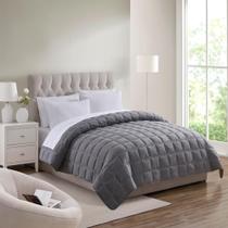 Edredom Casal Sweet Home Collection - Cinza