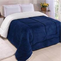 Edredom Coberdrom Fenix King Sherpa E Manta - Royal
