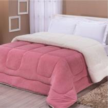 Edredom Coberdrom Pryme Especial Pesado King - Rosa