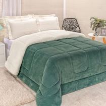 Edredom Coberdrom Pryme Especial Pesado Queen - Esmeralda - 100% Poliéster Edredom Coberdrom Pryme Especial Pesado Queen - Esmeralda - 100% Poliéster