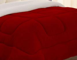 Edredom Coberdrom Queen Sherpa Com Soft Flanelado Edredom Coberdrom Queen Sherpa Com Soft Flanelado