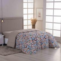 Edredom Coberdrom Sonho Bom King Em Malha Avelã 100% Algodão Edredom Coberdrom Sonho Bom King Em Malha Avelã 100% Algodão