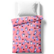 Edredom Coberta Infantil Solteiro Stitch Original Lepper