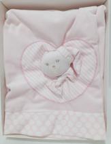 Edredom / Cobertor Bordado Com Aplique Jolitex Bebê Menina Edredom / Cobertor Bordado Com Aplique Jolitex Bebê Menina