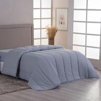 Edredom Cobertor Casa Scarpa Sonnet Solteiro Malha Lisa Dupla Face 100% Algodão - Cinza Edredom Cobertor Casa Scarpa Sonnet Solteiro Malha Lisa Dupla Face 100% Algodão - Cinza