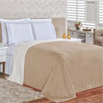 Edredom Cobertor Coberta Manta Casa Show King - Cáqui Edredom Cobertor Coberta Manta Casa Show King - Cáqui