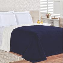 Edredom Cobertor Coberta Manta Casa Show Queem ul Marinho