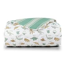 Edredom Cobertor Lutti Solteiro Infantil Dupla Face 200 Fios Dinossauro Verde - 100% Poliéster Edredom Cobertor Lutti Solteiro Infantil Dupla Face 200 Fios Dinossauro Verde - 100% Poliéster