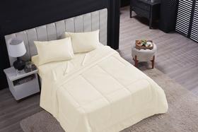 Edredom cobertor queen size 100% algodão liso 180 fios cor: branco Edredom cobertor queen size 100% algodão liso 180 fios cor: branco