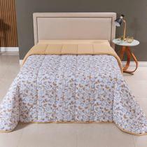 Edredom Cobertor Sonnet King Malha Estampada Dupla Face 100%