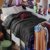 Edredom com inserção de edredom Bedsure, edredons acolchoados Twin Black