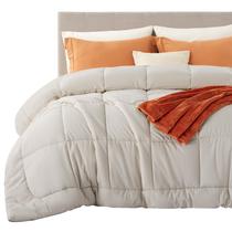 Edredom com inserção de edredom, edredons acolchoados Bedsure King Linen