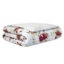 Edredom Composê Dupla Face Solteiro