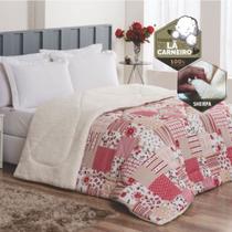 Edredom Confort Queen Dupla Face Sherpa Toque Lã Carneiro - Vermelho - 100% Poliéster Edredom Confort Queen Dupla Face Sherpa Toque Lã Carneiro - Vermelho - 100% Poliéster