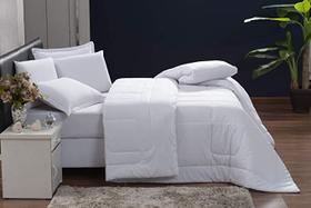 Edredom Coteminas T Mix 180 Fios Queen Branco - Conforto e Estilo