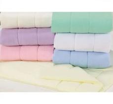 Edredom de Berço para Bebê Malha Dupla Face 01 Peça - Diversas Cores