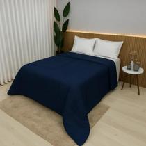 Edredom De Cama Solteiro 2,30m X 1,60m Micropercal 400 Fios Esquenta O Frio Inverno