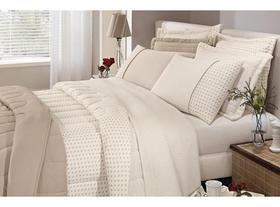 Edredom De Malha 100% Algodão Fio Penteado Soft Casal Caqui Edredom De Malha 100% Algodão Fio Penteado Soft Casal Caqui