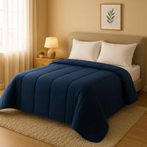 Edredom De Malha Cama Solteiro Queen King Fio Pentado Quentinho Antialérgico Toque Macio