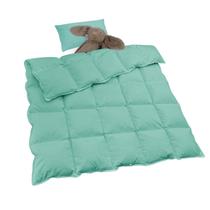 Edredom de plumas para crianças Blanket zzlamb 114x152 cm Aqua Edredom de plumas para crianças Blanket zzlamb 114x152 cm Aqua