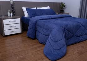 Edredom de Plush Casal Queen Dupla Face Manta lisa Dyanjo Inverno