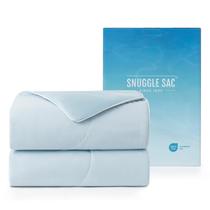 Edredom de resfriamento Snuggle Sac Queen Size Ice Blue Edredom de resfriamento Snuggle Sac Queen Size Ice Blue