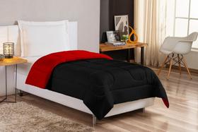 Edredom De Solteiro Dupla Face Microfibra Conforto