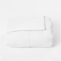 Edredom de Solteiro Percal - Branco