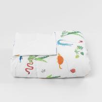 Edredom de Solteiro Selva com Dupla Face Percal - Branco Edredom de Solteiro Selva com Dupla Face Percal - Branco