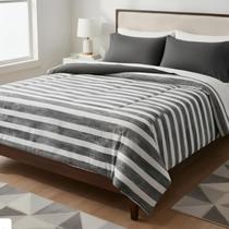 Edredom Diamante Casal Teka 220 m X 240 m 100%Algodão Cor:Luar Edredom Diamante Casal Teka 220 m X 240 m 100%Algodão Cor:Luar