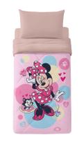 Edredom Disney Estampado Minnie Alegre 160x240cm Edredom Disney Estampado Minnie Alegre 160x240cm