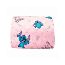 Edredom Disney Hedrons Rotativo Solteiro 160x240cm Stitch Love Edredom Disney Hedrons Rotativo Solteiro 160x240cm Stitch Love
