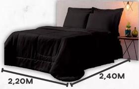 Edredom Dubai Queen Cama Box Qualidade E Conforto