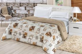 Edredom Dupla Face 2,80m x 2,40 Quality 01 Peça - Avelã