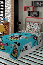 Edredom Dupla Face Microfibra Mickey Lepper 1,40m X 2,10m