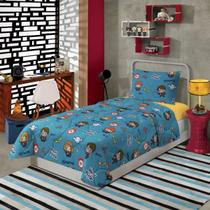 Edredom Dupla Face Microfibra Solteiro Estampa Harry Potter 140x210m Lepper Edredom Dupla Face Microfibra Solteiro Estampa Harry Potter 140x210m Lepper