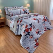 Edredom Dupla Face Micropercal 400 Fios Toque de Pêssego Antialérgico - CM Edredom Dupla Face Micropercal 400 Fios Toque de Pêssego Antialérgico - CM