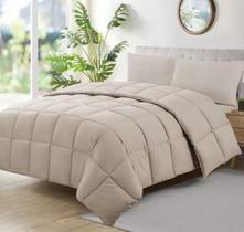EDREDOM ECOPLUMA KING SIZE 280 x 260 MARINHO CAMESA