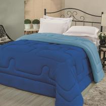 Edredom Em Malha 100% Algodão King Dupla Face Royal Turquesa Edredom Em Malha 100% Algodão King Dupla Face Royal Turquesa
