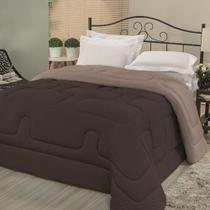 Edredom Em Malha 100% Algodão King Dupla Face Tabaco Edredom Em Malha 100% Algodão King Dupla Face Tabaco