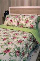 Edredom em malha Casal 2,20x2,45 Fio 30.1 penteado