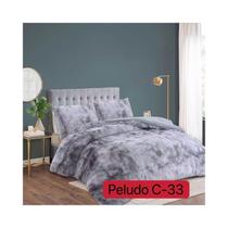 Edredom Furry Down com Chiporro Winter 2 lugares multicolorido