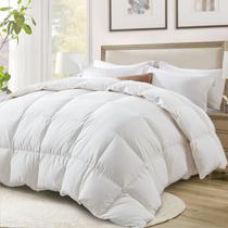 Edredom Globon, ultramacio, de penas queen size, branco Edredom Globon, ultramacio, de penas queen size, branco