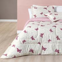 Edredom Grosso King Size 200 Fios Nyla Estampado Super Quentinho Avere