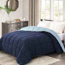 Edredom Homelike Moment California King Blue Lightweight