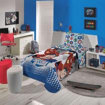 Edredom Infantil Dupla Face Solteiro Liga Da Justiça ul