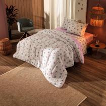 Edredom Infantil Menina Borboletas 100% Algodão Teka Kids Edredom Infantil Menina Borboletas 100% Algodão Teka Kids