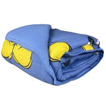 Edredom Infantil Mickey Mouse Grafite Solteiro 1,50 X 2,20 Dupla Face Disney Em Malha Portallar